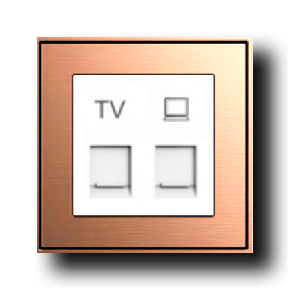 Semplice Spina TV Champagne